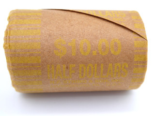 Original Bank Roll Of (20) 90% Sliver Uncirculated Franklin Half Dollars . F259