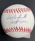 Dave Winfield signed OML baseball w/ HOF 2001 JSA Yankees Padres Blue Jays
