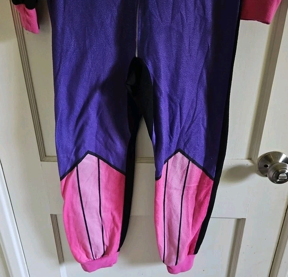 Флисовая цельная пижама Batgirl с длинным рукавом для девочек 10/12 - Изображение 4 из 4