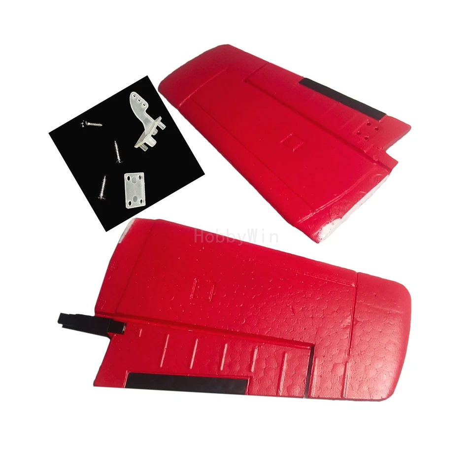 FMS part SC103RT Horizontal Tail for 800mm P51 Red Tail Scale Model RC Warbird - Image 3 of 4