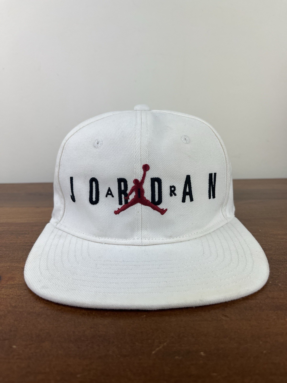 Air Jordan Youth Jumpman Logo Spellout Adjustable Snapback Hat Cap Used