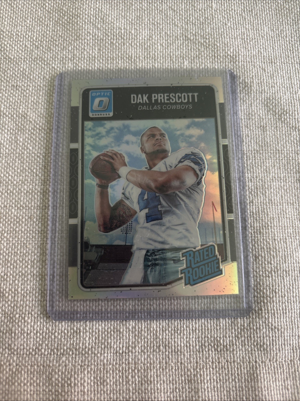 Dak Prescott Panini Donruss Optic #162 Holo