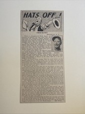 Fred Haney Hats Off Milwaukee Braves 1957 Sporting News Baseball 4X8 Panel #2