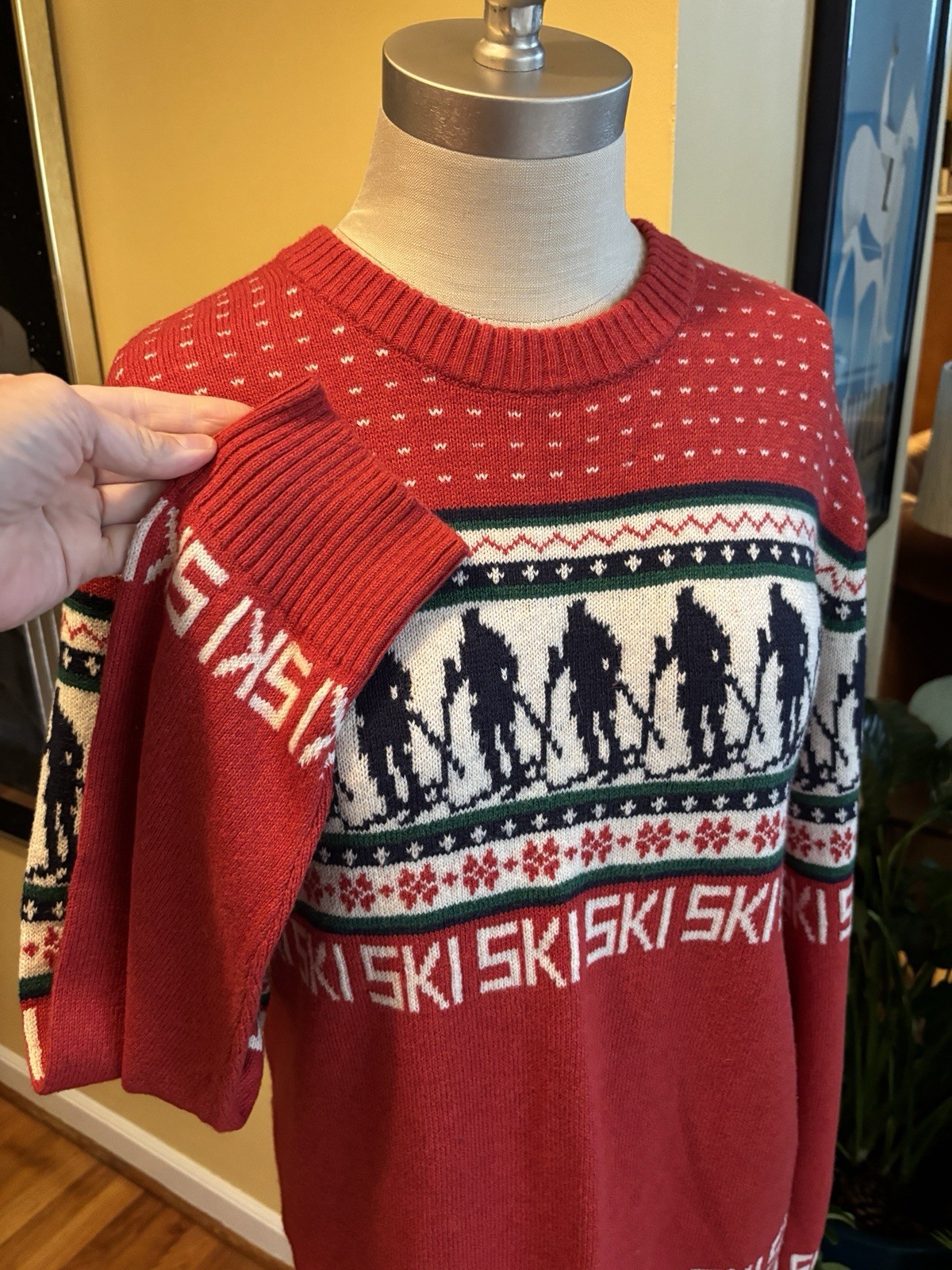 american eagle ski sweater - image 2
