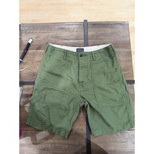 Levis Mens size 30 Olive Green Utility Cargo Chino Shorts 32789-0007 Cotton