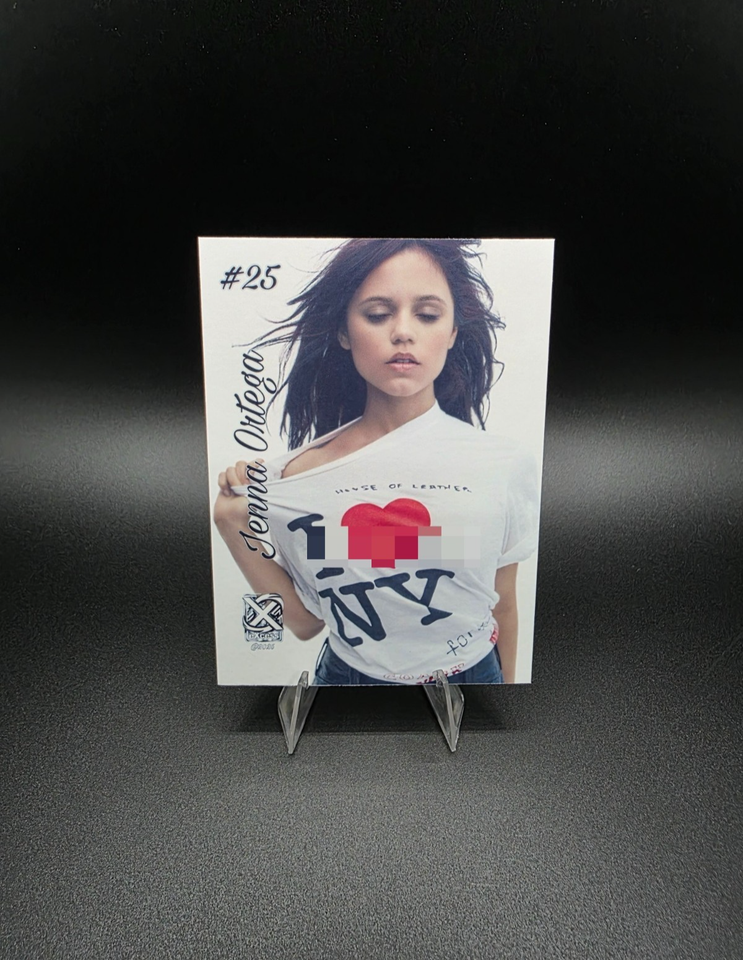 Jenna Ortega #25 (2026) eXcess Elegance [Custom ACEO Art Card] | eBay