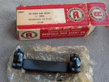 Redfield Gun Sight Co 550002 IER Upper Ring Mount 3 1/4" Rings Unused? Estate