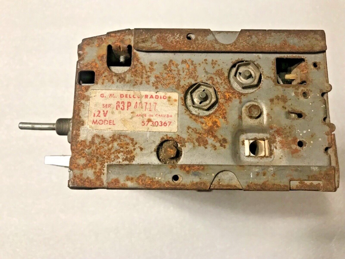 m*u様 Radio de ALcot! 03 1963 1964 Pontiac Super Deluxe Delco AM Push Button Radio