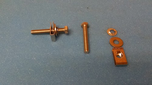 PERNO PENTA PREFABRICADO OLDCASTLE INOXIDABLE CON TUERCA DE VELOCIDAD 3/8" X 2-1/2" - JUEGO DE 2