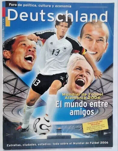 SOCCER WORLD CUP GERMANY 2006 ORIGINAL Magazine DEUTSCHLAND