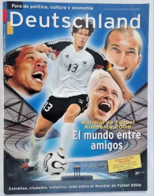 SOCCER WORLD CUP GERMANY 2006 ORIGINAL Magazine DEUTSCHLAND