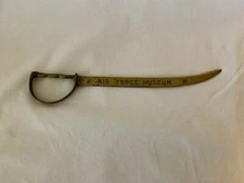 AIR FORCE MUSEUM BRASS LETTER OPENER/ MINI SWORD