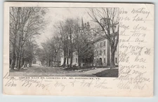 Postcard 1905 Lower Main Street in St. Johnsbury, VT