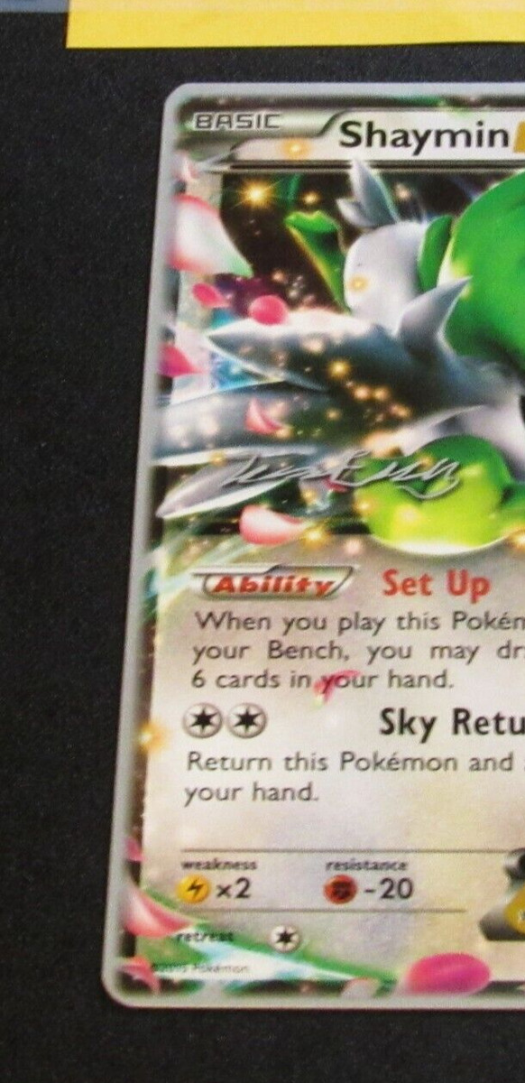 Shaymin EX 77/108 World Championships 2015 XY Promo Ultra Rare