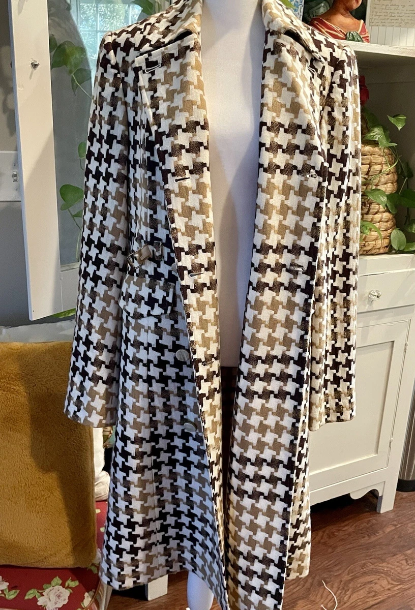 Robe Fourreau Et Veste Perry Ellis En Laine - Ensemble Vintage Bleu Taille 12 Et L