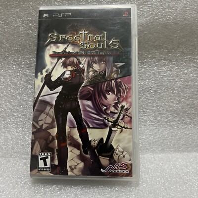 Used~Spectral Souls: Resurrection of the Ethereal Empires (Sony PSP, 2006) CIB