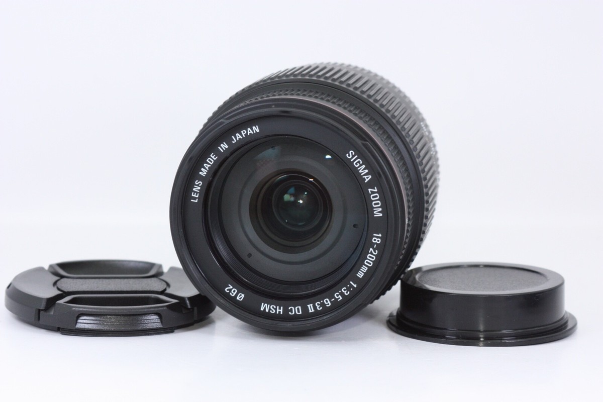 ⭐️美品⭐️SIGMA 18-200mm 3.5-6.3 II HSM Pentax SIGMA DC 18-200mm F3.5-6.3 Ⅱ HSM Lens for PENTAX [NEAR MINT] from
