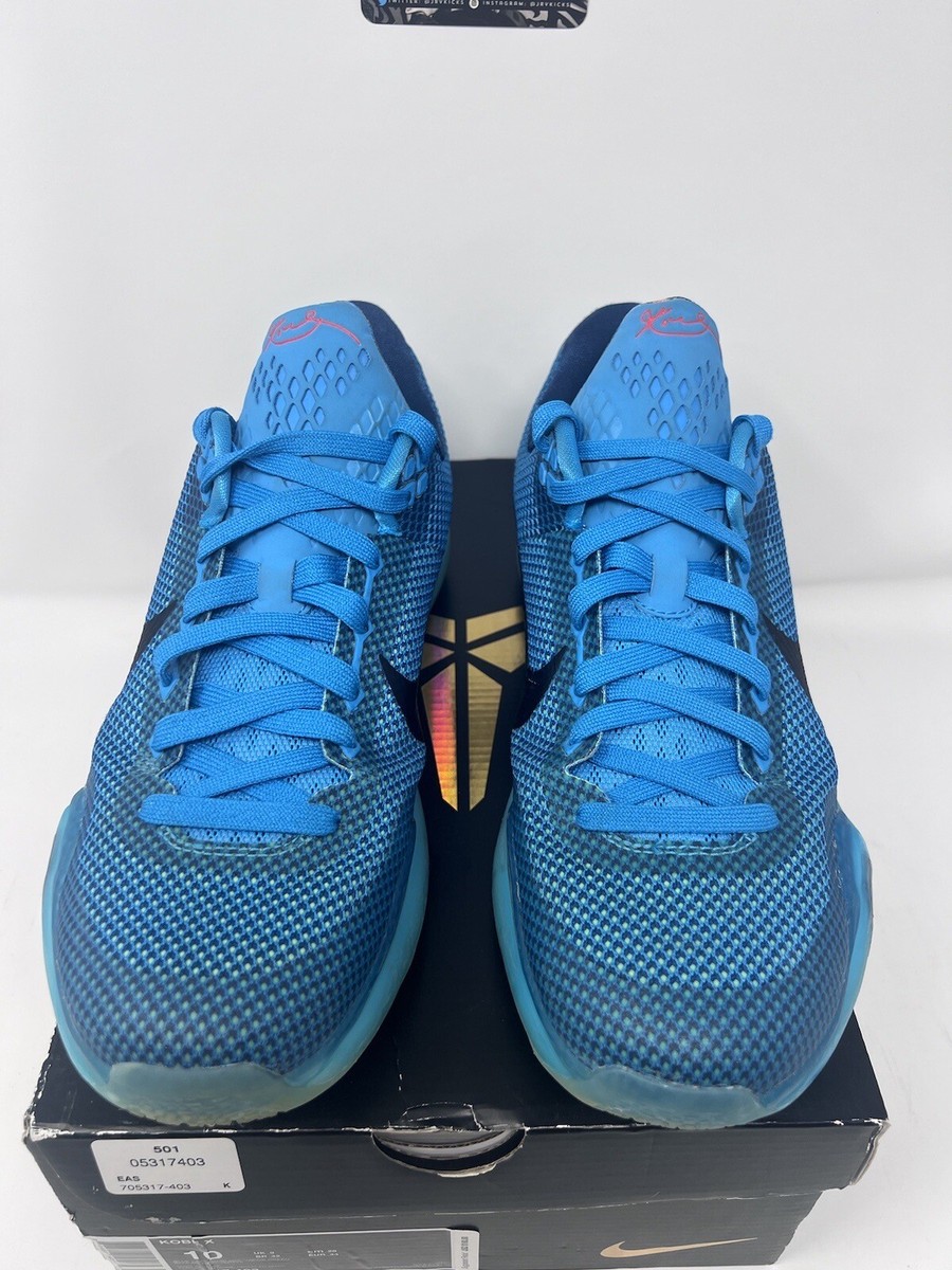 kobe 10 light blue