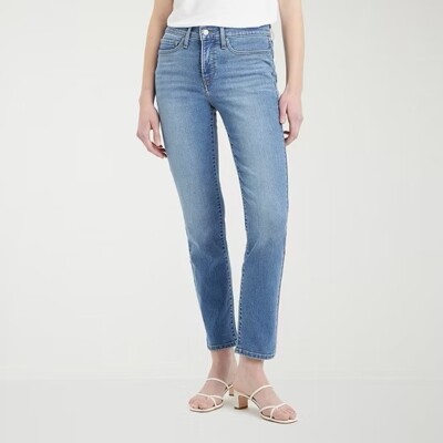 NEW Denizen from LEVI'S Mid Rise Slim Size 2 Long SUPER STRETCH Comfortable Jean