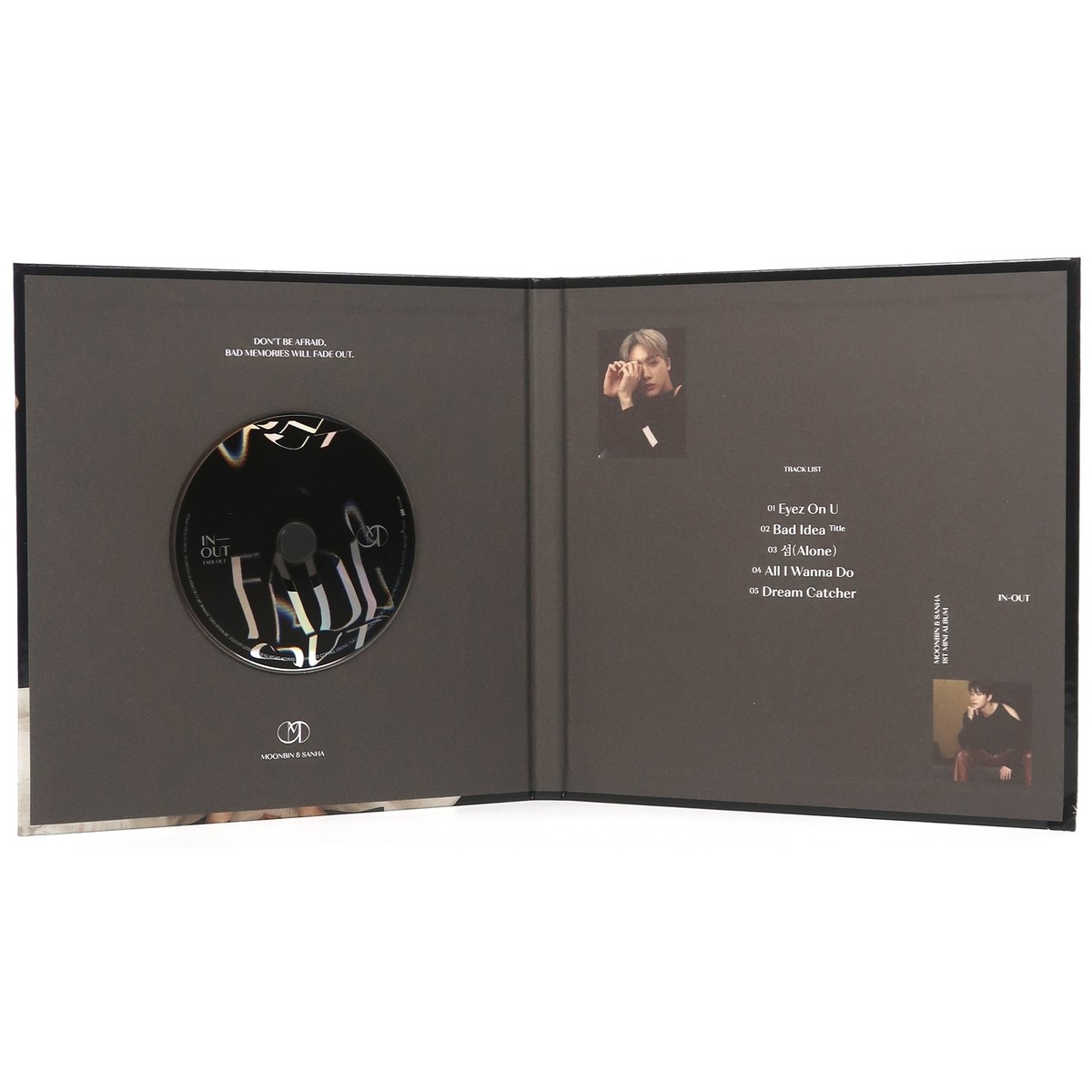 Moonbin & Sanha - In-Out [Fade Out] Signed CD 1st Mini Album