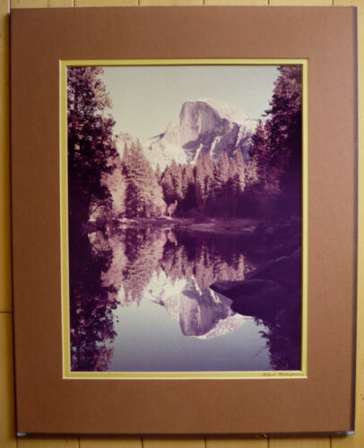 KARL BONFERT, COLLECTIBLE VINTAGE YOSEMITE CALIF CA CALIFORNIA PHOTOGRAPH SIGNED - Picture 3 of 11