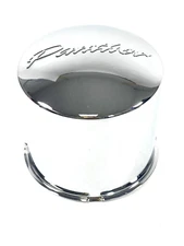 PANTHER  5 1/4" DIA BORE 5" H CHROME WHEEL RIM CENTER CAP PUSH THRU (1 CAP)