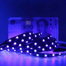 5m 300 LED Strip Light Ultraviolet 365nm Uv Blacklight 5050 Dc 12v for Uv Curing