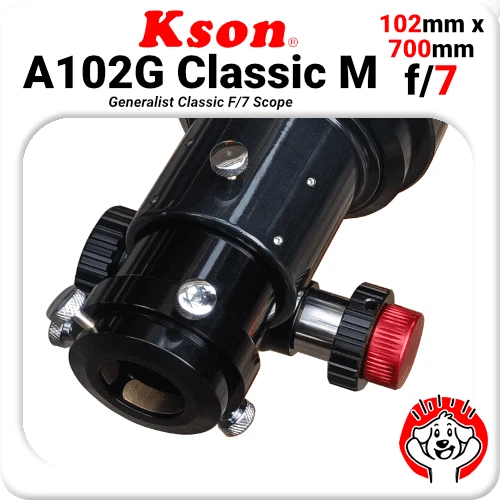 Kson 102mm / 700mm f/7 Refractor Telescope with fine focuser - Image 3 of 4