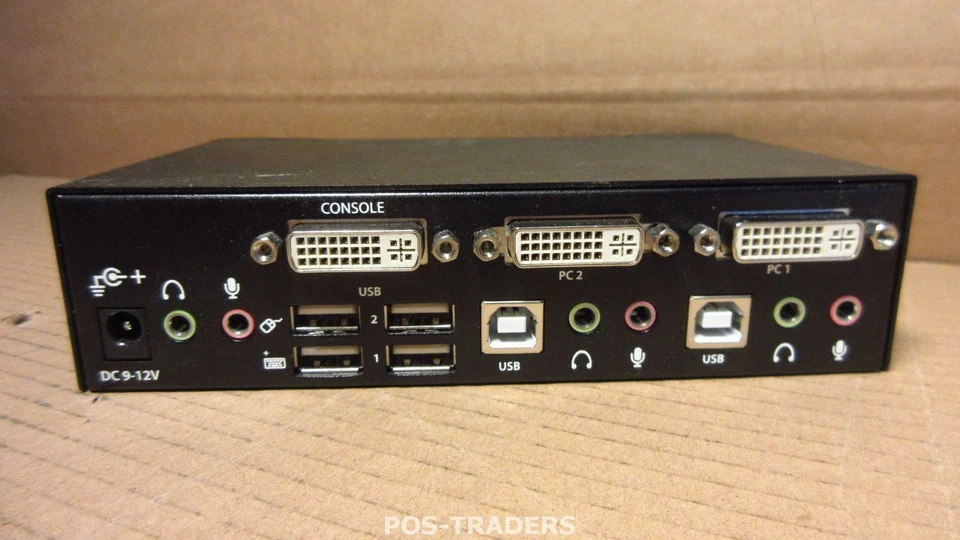 StarTech SV231DVIUAHR 2 x Port High Resolution USB DVI Dual Link KVM Switch - Bild 3 von 4