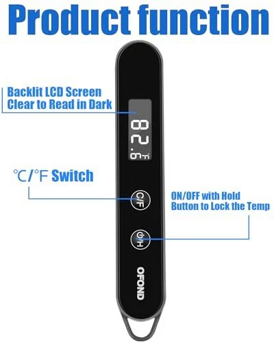 Meat Thermometer Digital for Cooking and Grilling,Instant Read Food