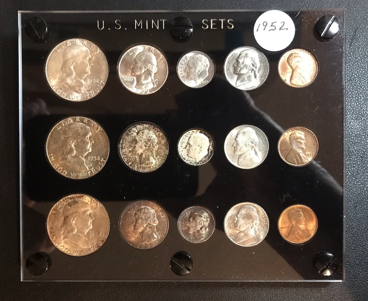 1952 US Coin Mint Sets for sale | eBay