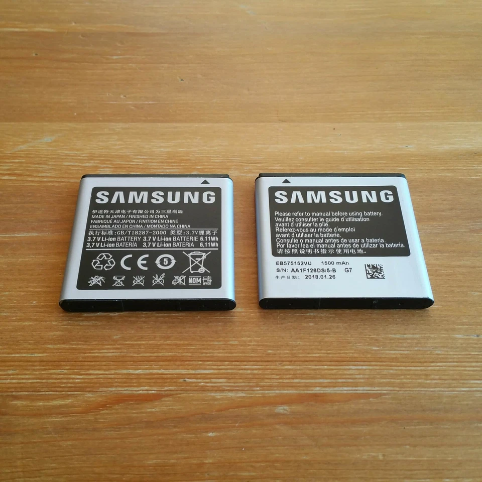 Batería Samsung EB575152VU para Galaxy S S1 S2Epic SPlus 1500mAh - Vendedor local Foto 3 de 4