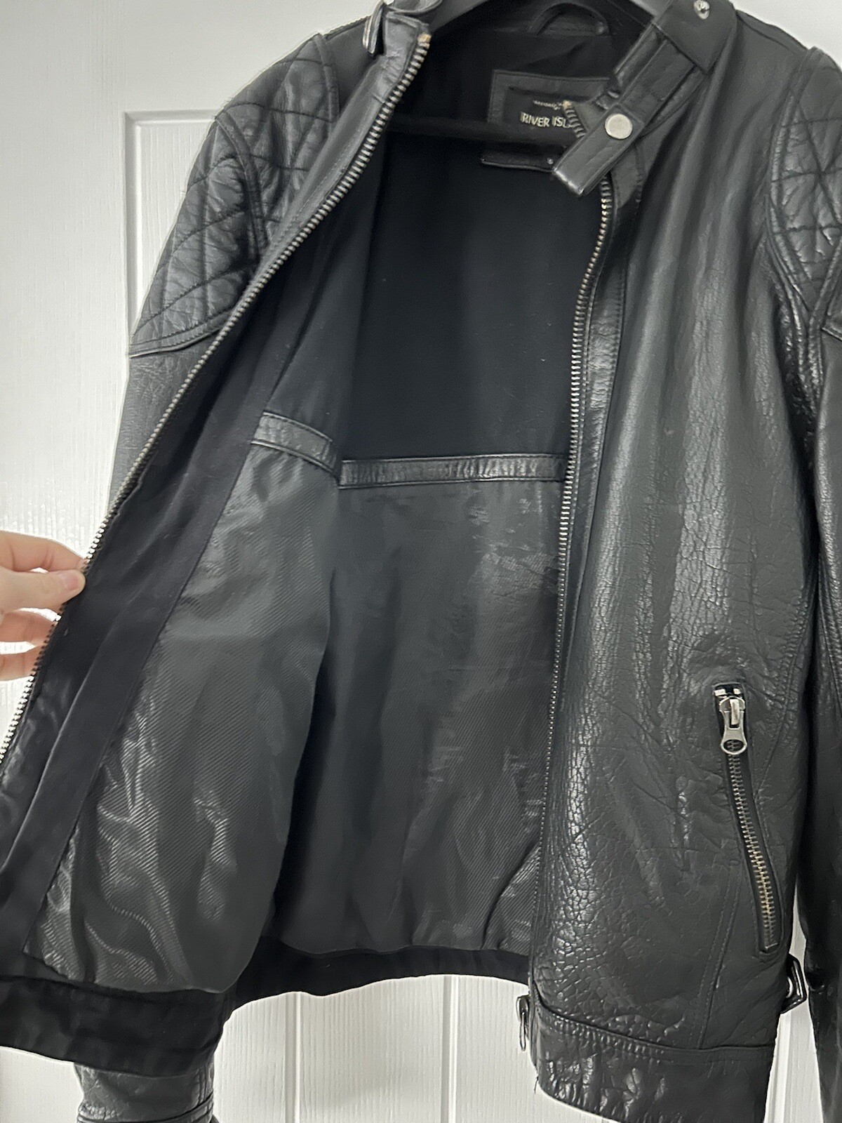 Men’s Leather Jacket eBay