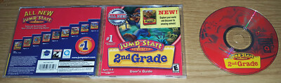 Jump Start Advanced 2nd Grade PC/Computer Software Knowledge Teach Age 6-8 Learn