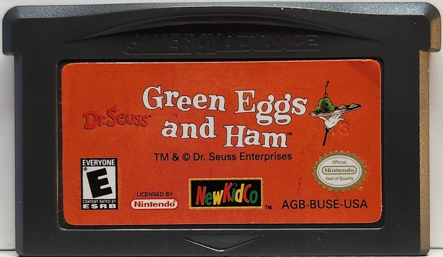 Dr. Seuss' Green Eggs and Ham (Nintendo Game Boy Advance, 2003) GBA Tracked Ship