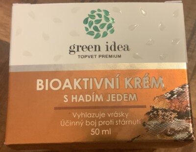 Green Idea Schlangengift Creme   Sofort Lifting Effekt   Anti-Falten   50ml
