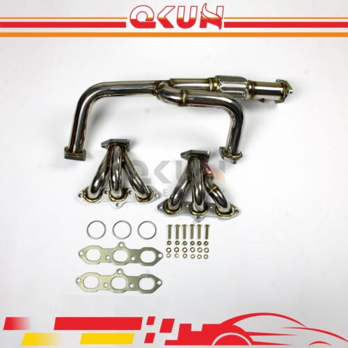 EXHAUST HEADERS FOR ACCORD ACURA 98-03 + 3.2L CL/CLType-S/TL-S/TL V6 - Foto 1 di 4