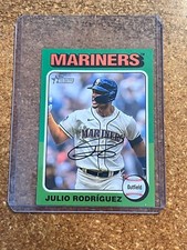 2024 Topps Heritage Mini Throwback Uniform Variation # 286 Julio Rodriguez SP