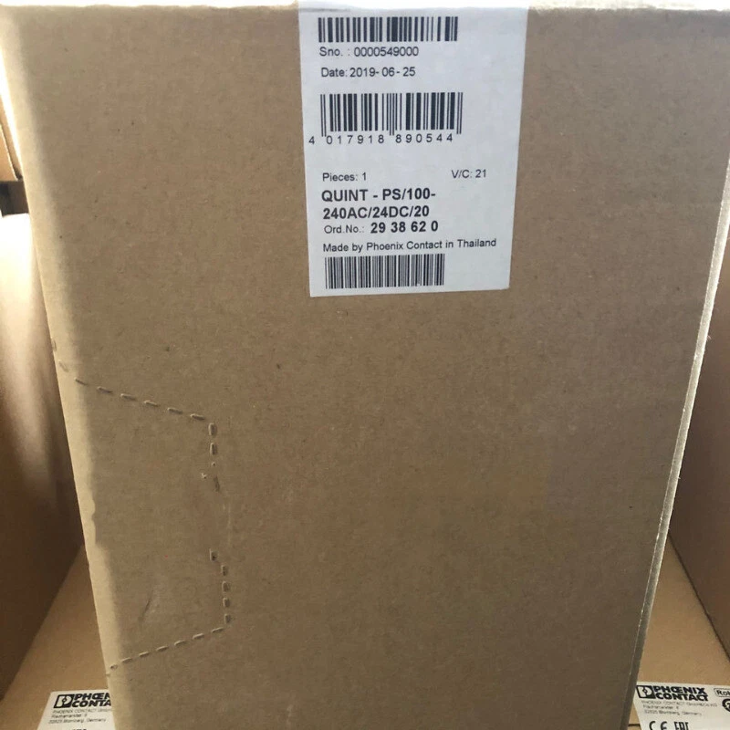 1PC NEW PHOENIX CONTACT QUINT-PS-100-240AC/24DC/20 2938620 Power Supply