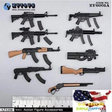 1/12 soldier Weapon 9 X gun 2.0  For 6" FIGURE Marvel Legends SHF Phicen ❶USA❶