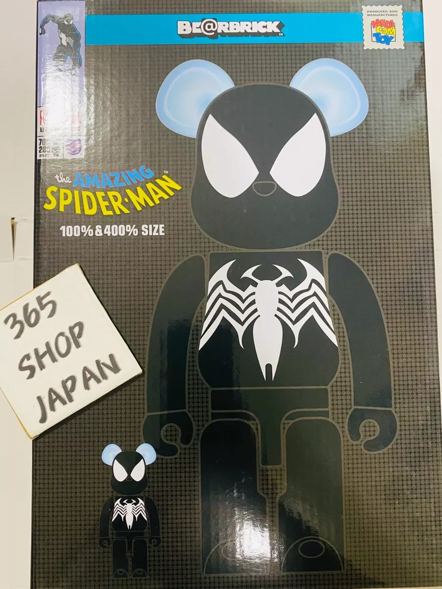 手頃価格 BE@RBRICK SPIDER-MAN BLACK COSTUME 400％ | www ...