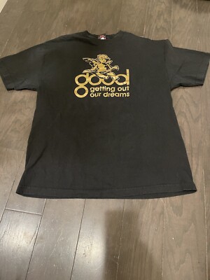 Vintage Kanye West GOOD MUSIC Getting Out Our Dreams Shirt Size XL 