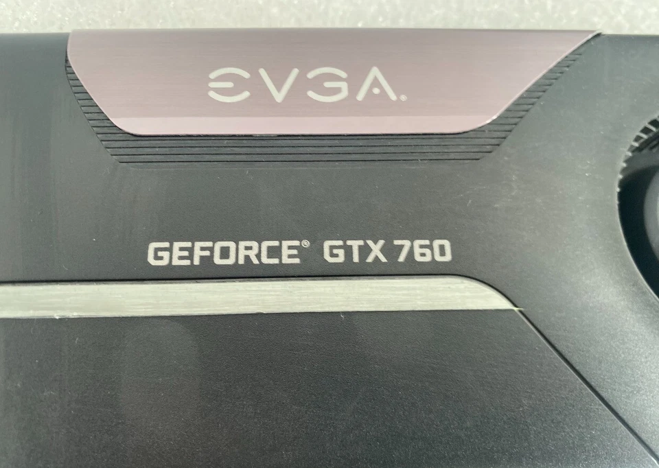 EVGA GeForce GTX760 2GB GDDR5 02G-P4-2761-KR 256bit DualLink DVI-I DVI-D HDMI DP - Image 2 of 4