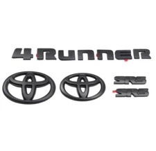 OVERLAY For 2014-2023 TOYOTA 4RUNNER MATTE BLACKOUT EMBLEM OVERLAY KIT SR5