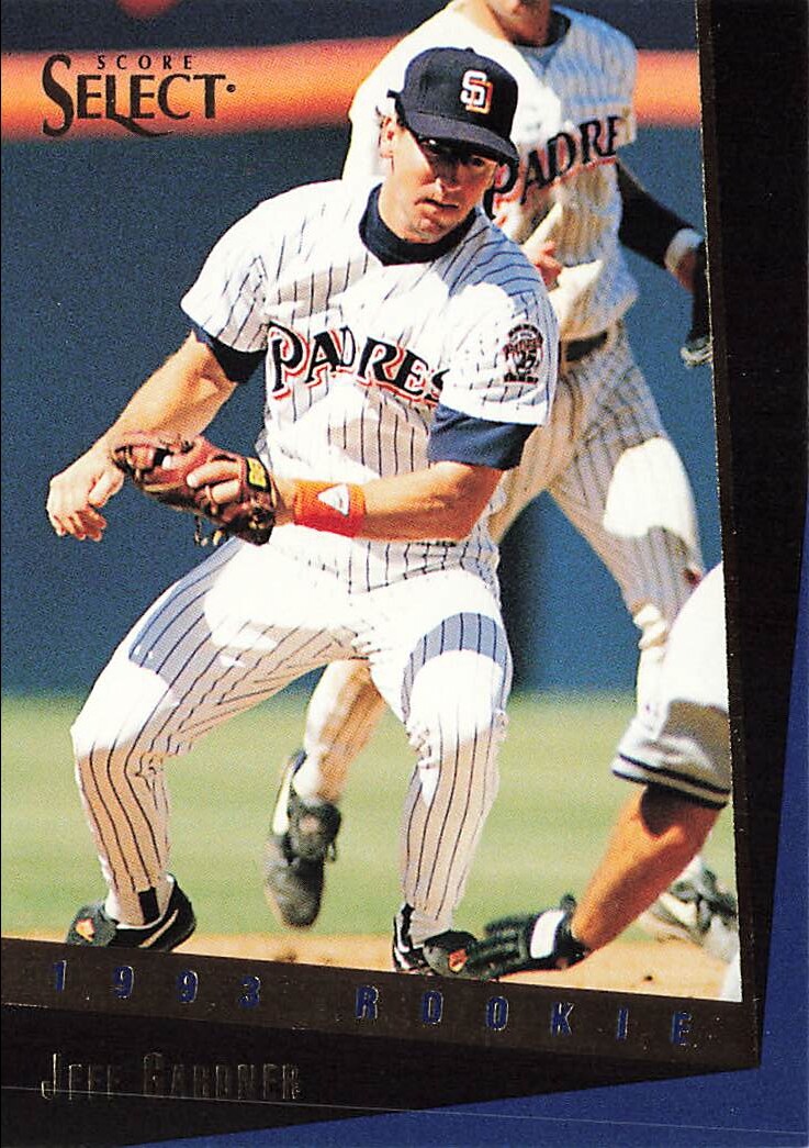 1993 Select Rookie/Traded  #140T Jeff Gardner San Diego Padres