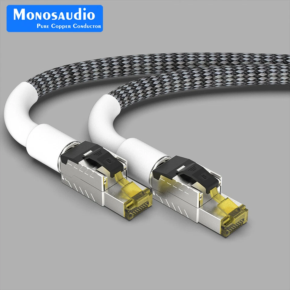 OFC Copper Ethernet Cable Cat8 Speed Lan Cable CAT8 RJ45 Network Patch Cable - Image 4 of 4