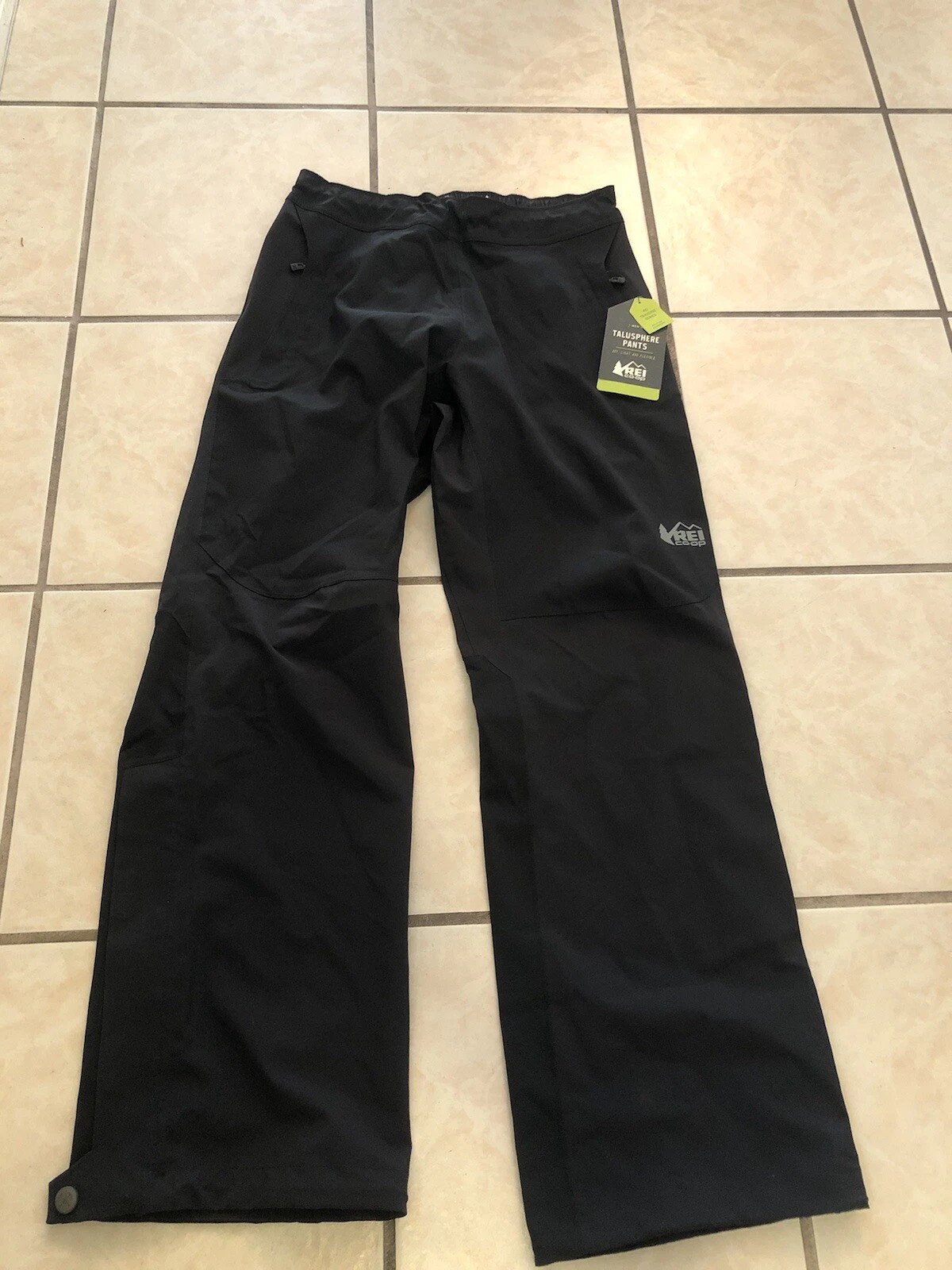 New REI Talusphere Pants Men’s Waterproof Windproof Stretch Sz Small 30 Inseam