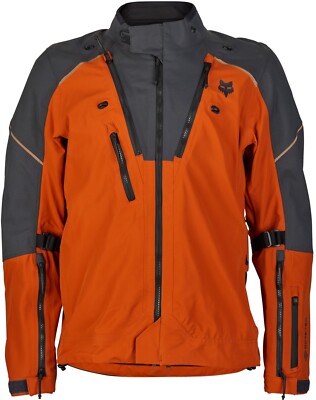 Fox Racing Defend Gore-Tex Mens ADV Motorcycle Jacket Burnt Orange