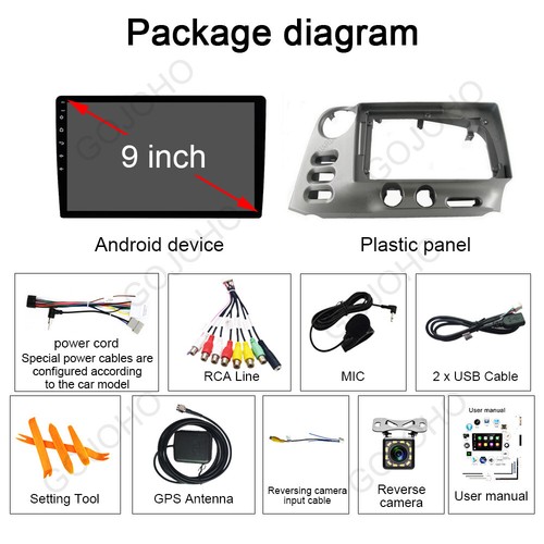 4+64GB Carplay Android 13 For Toyota Matrix 2003 2004 Car Radio Stereo GPS Navi - Picture 4 of 20