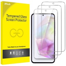 JETech Screen Protector for Samsung Galaxy A35 5G 6.6-Inch, 3-Pack